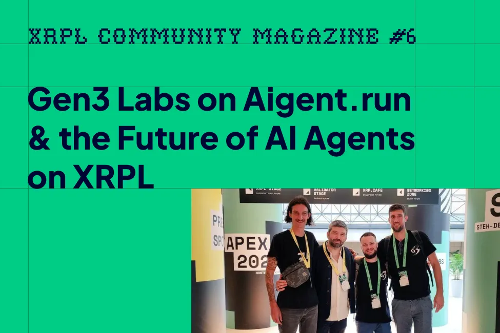 Gen3 Labs on Aigent.run & the Future of AI Agents on XRPL